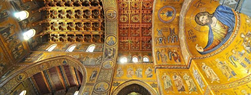 Cattedrale di Santa Maria Nuova di Monreale vicino palermo in Sicilia