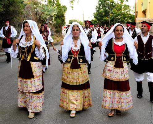 maschere di carnevale ad Olbia
