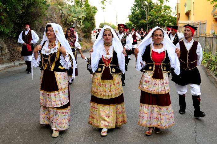 maschere di carnevale ad Olbia