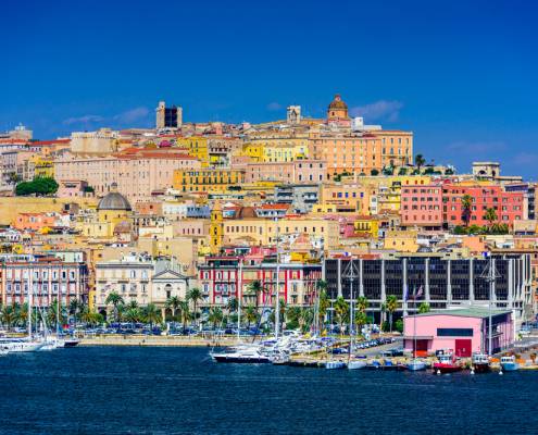 Cagliari Cityscape